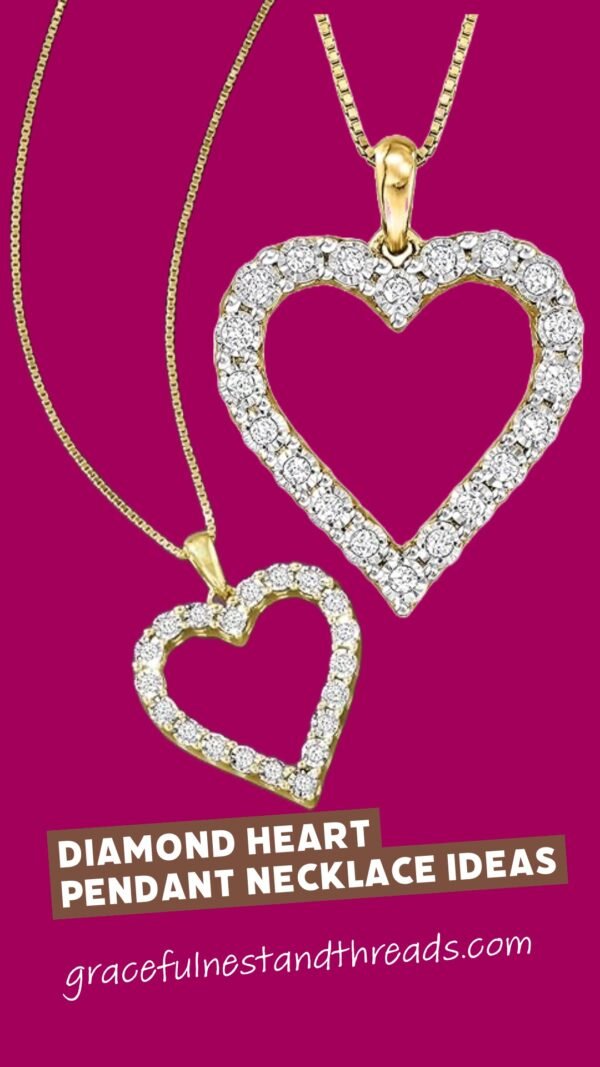 Ross-Simons 0.30 ct. t.w. Diamond Heart Pendant Necklace