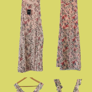 Maxi dress | size S | pink. | cutout back | Forever 21